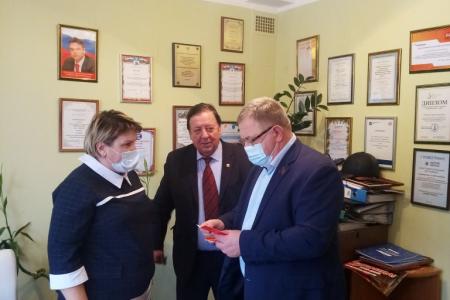 Московская область. Депутат-коммунист Александр Наумов посетил с рабочим визитом Каширу