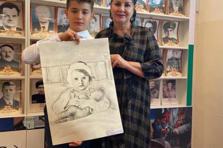 Кабардино-Балкарская Республика. При поддержке ВЖС «Надежда России» проведен  творческий конкурс «Детство, опаленное войной»