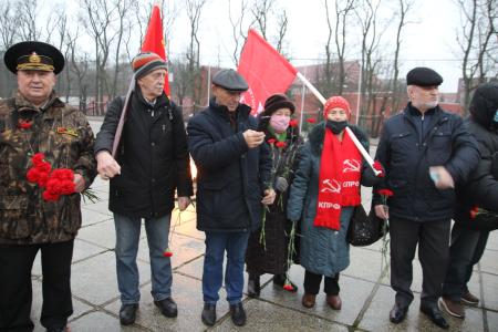 День рождения И.В. Сталина в Калининграде