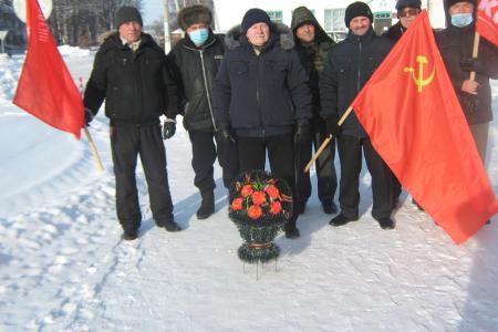 Тамбовская область. Ленин навсегда останется в делах и в нашей памяти