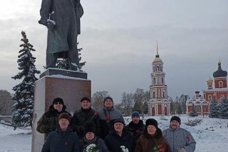 В Великом Новгороде прошёл День Памяти, посвящённый 97-й годовщине со дня смерти Владимира Ильича Ленина