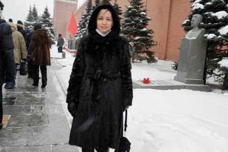 Возложение цветов к памятнику Ленину в Перми