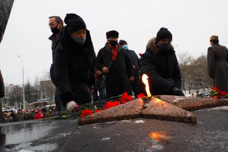 Московская область. Подмосковные коммунисты чтут память о подвиге советских солдат под Москвой
