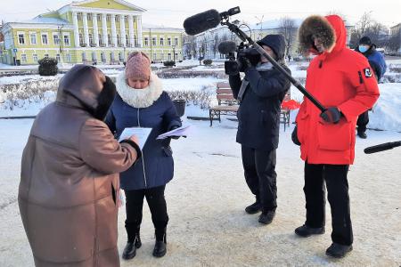 Кострома. «Нужно смотреть в будущее, а не возвращаться к крепостному праву!»