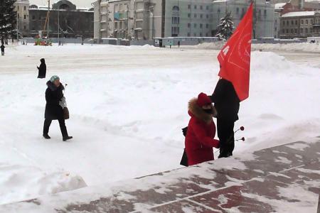 Саратовская область. «Ленин – жил, Ленин – жив, Ленин – будет жить!»