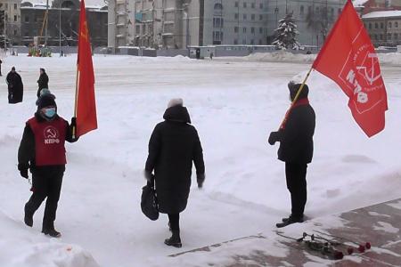 Саратовская область. «Ленин – жил, Ленин – жив, Ленин – будет жить!»