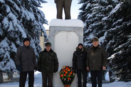 Тамбовская область. Ленин навсегда останется в делах и в нашей памяти