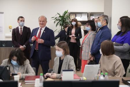 Г.А. Зюганов выступил на открытии нового здания Парламентской библиотеки