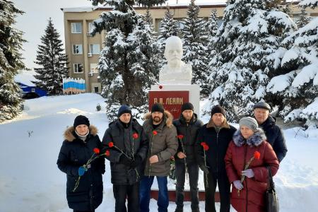 Тамбовская область. Ленин навсегда останется в делах и в нашей памяти