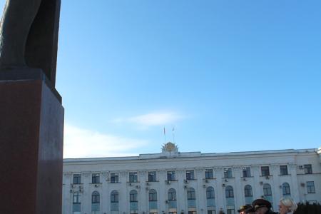 Крым. Дань памяти вождю мирового пролетариата
