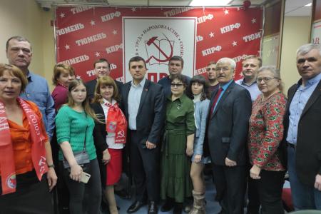 В Тюмени прошли встречи с депутатом Саратовской областной Думы, известным блогером Николаем Бондаренко