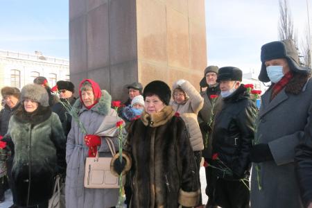 Тамбовская область. Ленин навсегда останется в делах и в нашей памяти