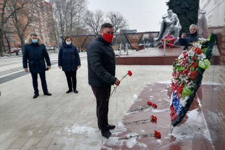 Московская область. Подмосковные коммунисты чтут память о подвиге советских солдат под Москвой