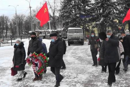 Московская область. Подмосковные коммунисты чтут память о подвиге советских солдат под Москвой