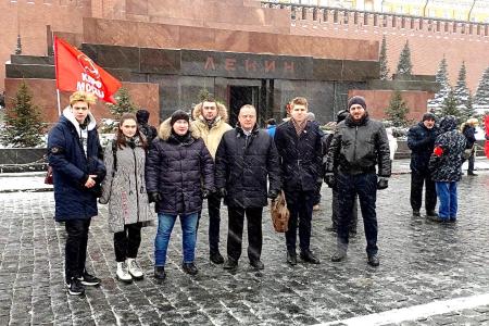 Московская область. Дело Ленина будет жить в веках! Подмосковные коммунисты почтили память Великого Ленина.
