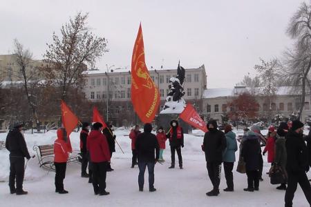 Саратовская область. «Ленин – жил, Ленин – жив, Ленин – будет жить!»