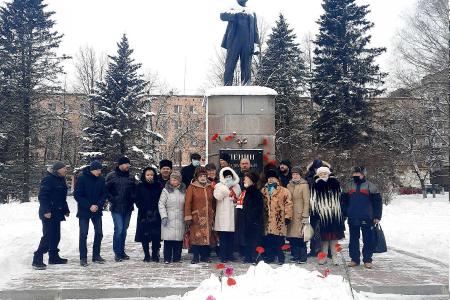 В Ленинградской области почтили память Владимира Ильича Ленина