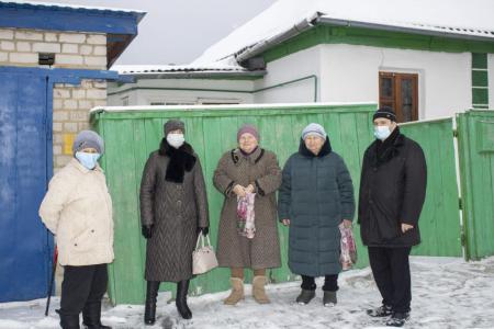 Рязанская область. Депутаты-коммунисты в новогодние праздники навестили активистов ветеранской организации