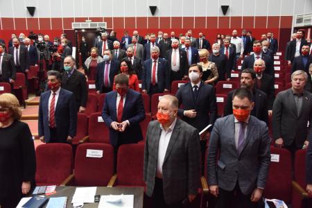 В подмосковных Снегирях открылся XIII Пленум ЦК КПРФ