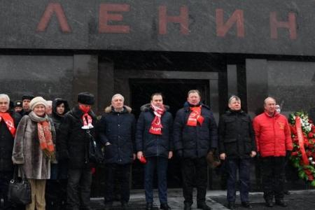 Краснодарский край. Активисты и сторонники КПРФ отметили день памяти В.И. Ленина