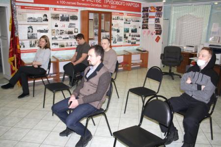 Новогодние встречи в Ненецком окружкоме КПРФ
