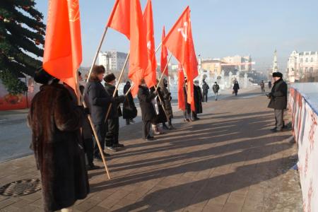 Коммунисты Забайкалья почтили память Владимира Ленина