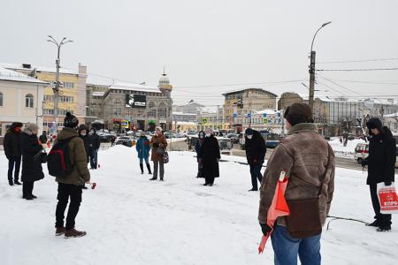 Акция Памяти в Иваново: 116 лет расстрела рабочих в «Кровавое воскресенье»