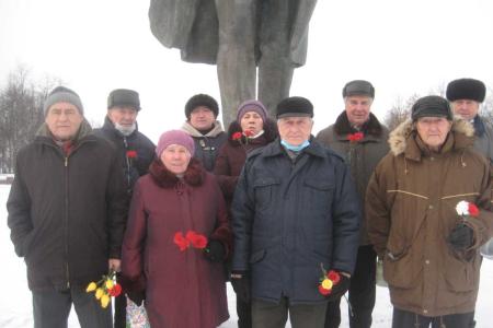 В Ленинградской области почтили память Владимира Ильича Ленина