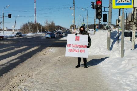 Владимирская область. Протестная акция 23 февраля