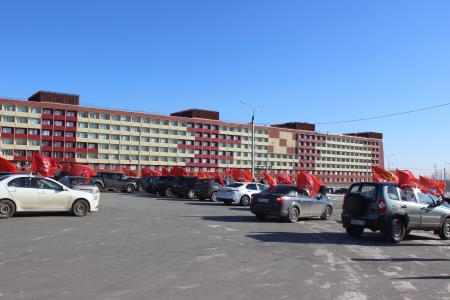 Красный автопробег в Волгоградской области
