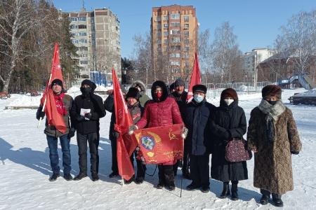 Коммунисты Самарской области отметили День рождения Красной Армии