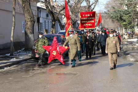 Республика Крым. С Днем Советской Армии и Военно-Морского флота!