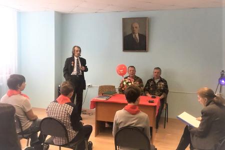 Костромская область. При поддержке КПРФ была проведена встреча пионеров с воинами-интернационалистами