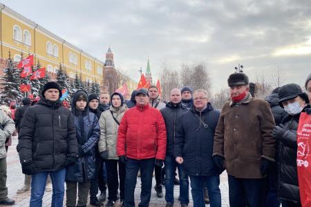 Подмосковные коммунисты отметили День Советской Армии и Военно-Морского флота