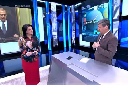Дмитрий Новиков в эфире Первого канала пригласил к участию в акциях КПРФ 23 февраля
