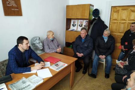 Чувашские коммунисты рассказали о рабочем визите представителя ЦК КПРФ Евгения Дроздова в их регион