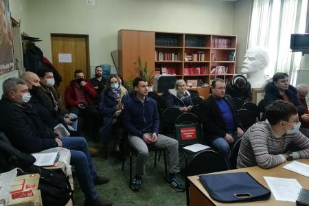 Трудовые будни Московского обкома КПРФ