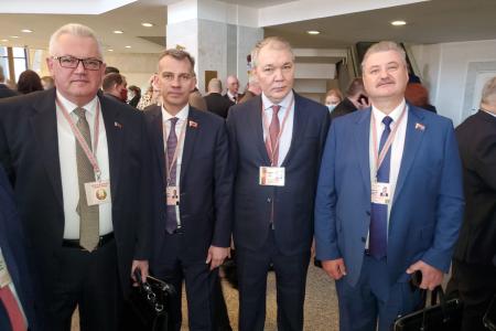 Л.И. Калашников и К.К. Тайсаев приняли участие в работе Всебелорусского народного собрания