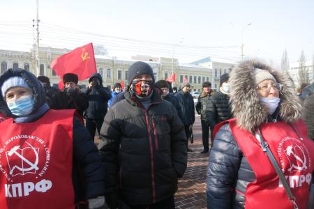 Тамбовская область. Сход граждан с участием депутатов КПРФ выступил за социалистические преобразования