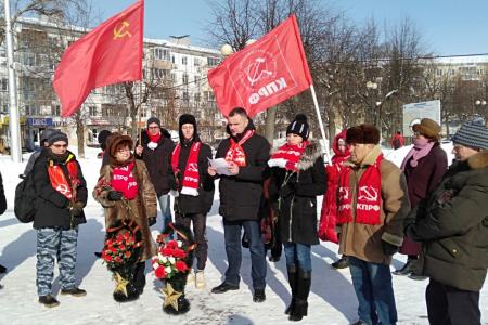 Калуга. Автопробег в честь Дня Советской Армии и Военно-Морского Флота
