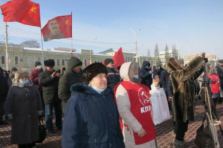Тамбовская область. Сход граждан с участием депутатов КПРФ выступил за социалистические преобразования