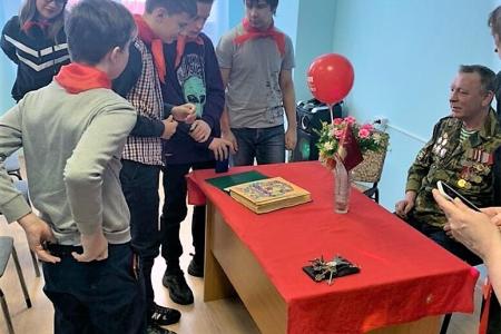 Костромская область. При поддержке КПРФ была проведена встреча пионеров с воинами-интернационалистами