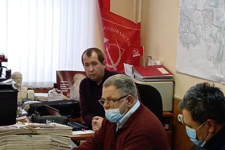 Московская область. Депутат-коммунист Александр Наумов провёл приём граждан в Ленинском городском округе