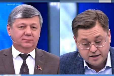 Дмитрий Новиков в эфире Первого канала пригласил к участию в акциях КПРФ 23 февраля