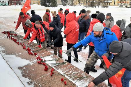 Красный автопробег в Костромской области