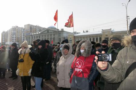 Тамбовская область. Сход граждан с участием депутатов КПРФ выступил за социалистические преобразования