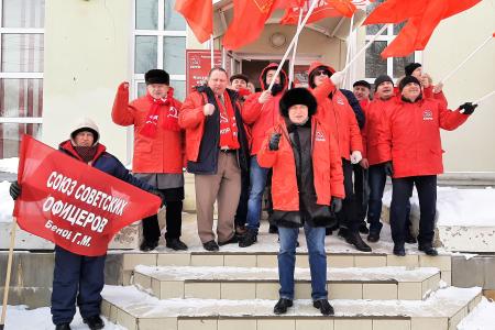 Красный автопробег в Костромской области