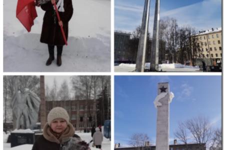 Тульские коммунисты провели мероприятия, посвященные Дню Защитника Отечества