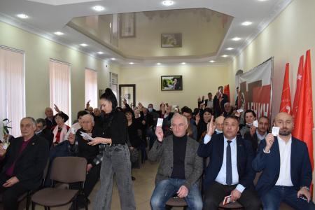 К.К. Тайсаев принял участие во II этапе XXXIV конференции Северо-Осетинского республиканского отделения КПРФ, посетил районные комитеты КПРФ