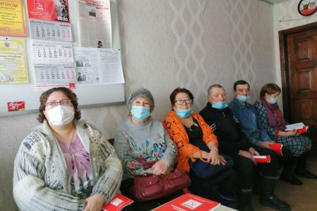 Забайкальские коммунисты отметили День рождения Советской Армии и Военно-Морского Флота